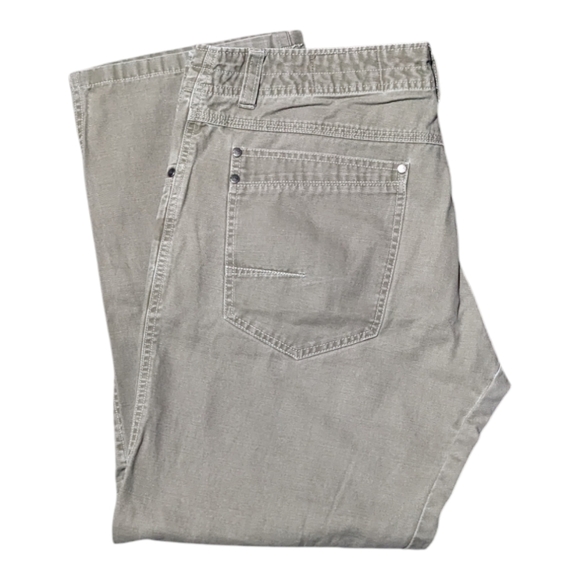 Kuhl Mens Hiking Pants 36X30 Fits 35X29 Khaki Outdoors Camping EUC - Picture 5 of 6